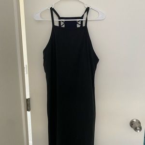 Simple black dress